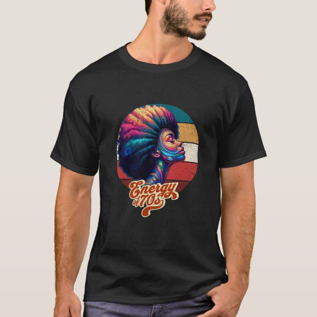 Afro Disco Queen T-Shirt (Vorderseite)