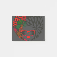 Afro Diva Red Green Slate Black