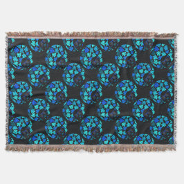 Afro Diva Turquoise Aquamarin Decke