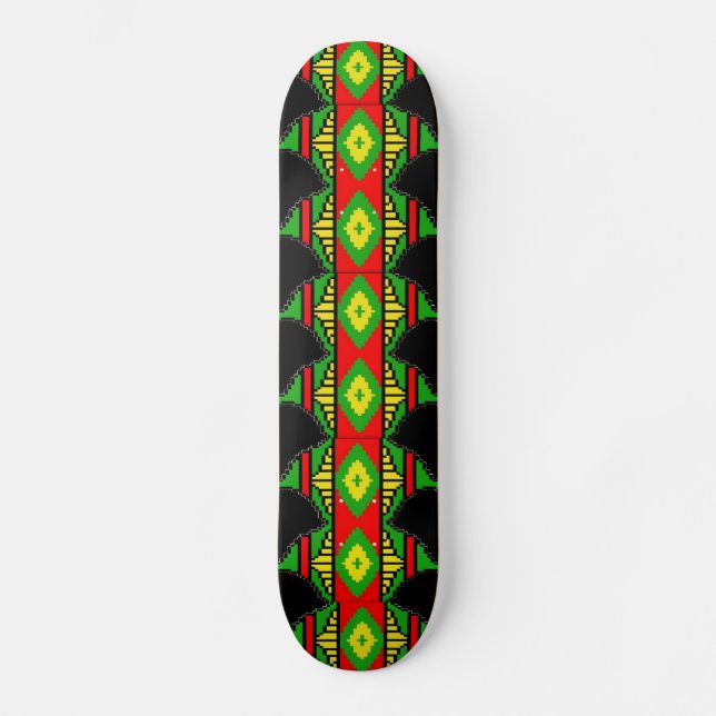 Afro Eccentric 7/8" Skate Board Skateboard (Vorderseite)