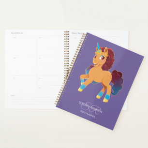 Afro-Einhorn Göttliches Tanzen Planer