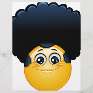 afro emoji
