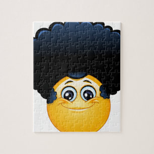 afro emoji