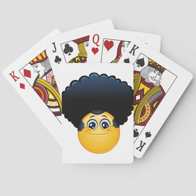 afro emoji spielkarten (Rückseite)