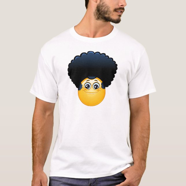 afro emoji T-Shirt (Vorderseite)