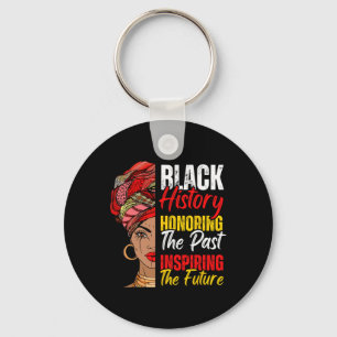 Afro Girl Honoring vergangene Inspirier von Future Schlüsselanhänger