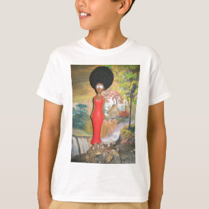 Afro Glam: Eine zeitlose Schönheit T-Shirt