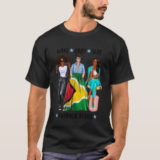 Afro Guyanese Bestie Best Friend From Guyana T-Shirt