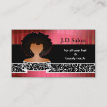Afro Hair Salon Geschäftskarten