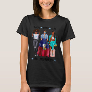 Afro Haitianische Prinzessin Tochter aus Haiti T-Shirt