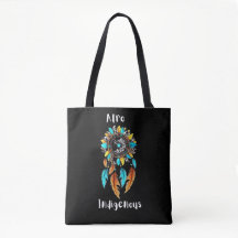 Afro Indigene Tasche mit 2 wunderschönen Designs
