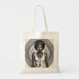 afro indischer Chic Tragetasche