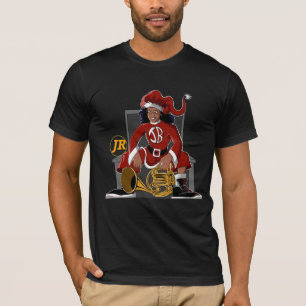 Afro Kind mit einem klassischen. Blue Jimmy Jr T-Shirt
