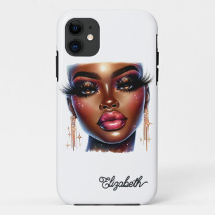 Afro-Königin Melanin Chic Mode Kunst Case-Mate iPhone Hülle