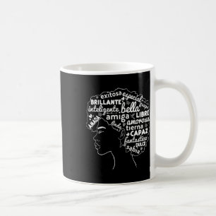 Afro Latina Pride Gift Afro Latino Black History m Kaffeetasse