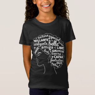 Afro Latina Pride Gift Afro Latino Black History m T-Shirt