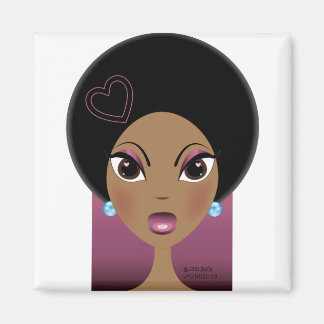Afro Liebe Magnet