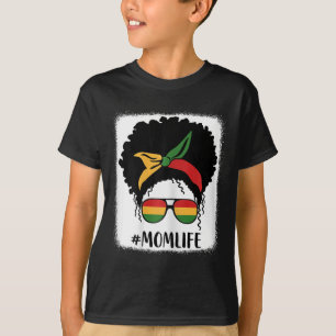 Afro Mama Life Black Mama Mütter D T-Shirt