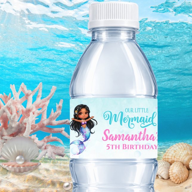 Afro mermaid Birthday Party - Under the Sea Splish (Von Creator hochgeladen)