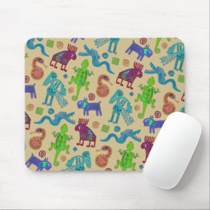 Afro-mexikanische Kultur Primitive Stammesmuster 1 Mousepad