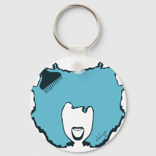 Afro Pick Schlüsselanhänger