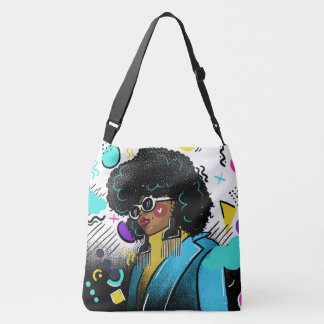 Afro Pick Tragetaschen Mit Langen Trägern