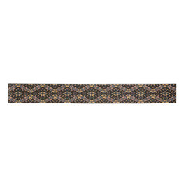 Afro Pop Bogolan Satin Ribbon Satinband