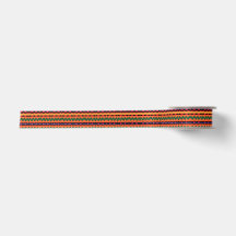Afro Pop Kente Design Satin Ribbon