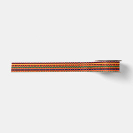 Afro Pop Kente Design Satin Ribbon Satinband