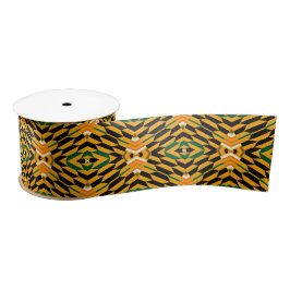 Afro Pop Kente Design Satinband