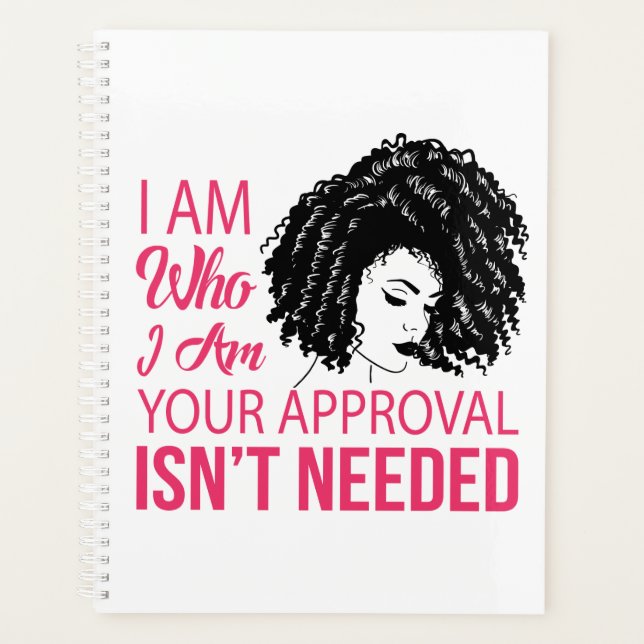 Afro Princess Sassy Melanin Princess African Queen Planer (Vorderseite)