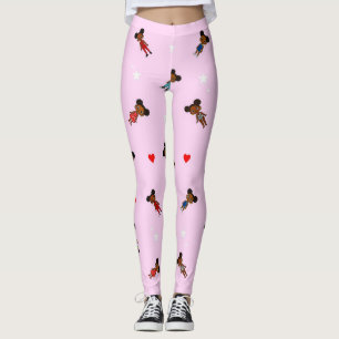 Afro-Puff Leggings