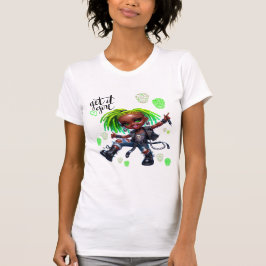 Afro Punk Get It Girl Ladys T - Shirt