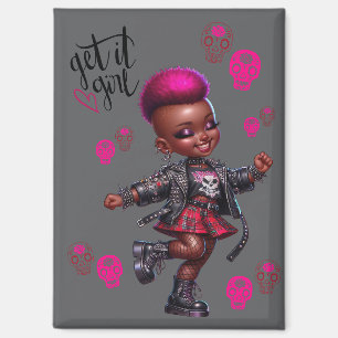 Afro Punk Get It Girl Magnet