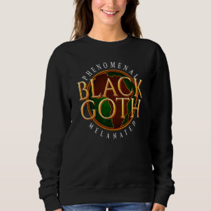 Afro-Punk-Kleidung für afroamerikanische Goths Sweatshirt