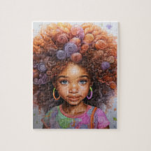 Afro Puzzle, 11" x 14", 252 Stück