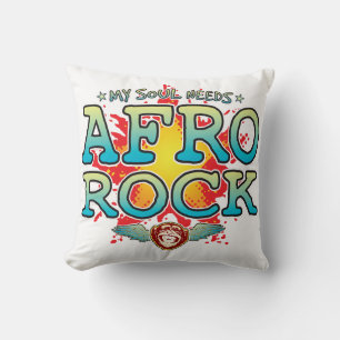 Afro Rock Soul Cushion Kissen