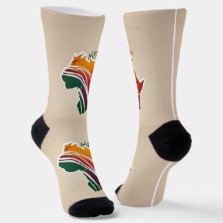 afro socks socken