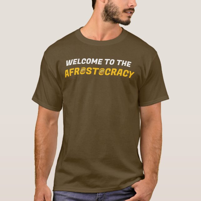 AFRO-STOKRATIE T-Shirt (Vorderseite)