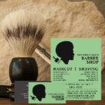 Afro Style, Männerwerbung Flyer<br><div class="desc">Afro Style,  Männerbriefe Werbung für Flyer durch den Business Card Store.</div>