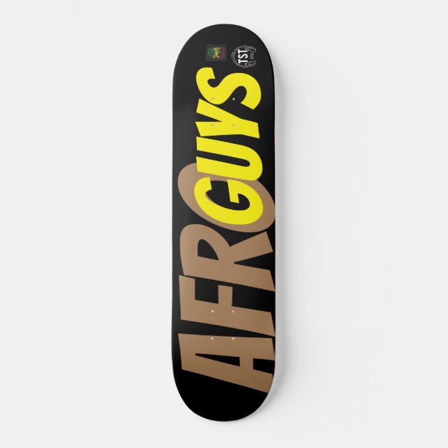 AFRO TYP Skateboard (Vorderseite)