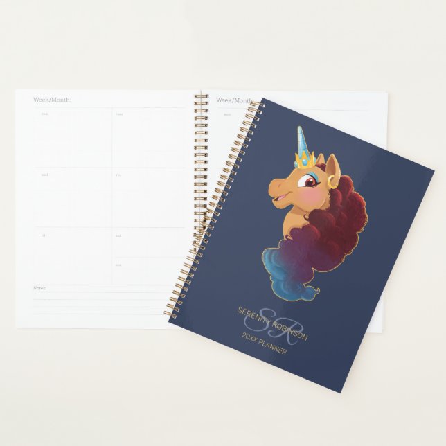 Afro Unicorn | Divine the Unicorn Planer (Anzeige)