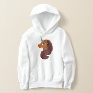 Afro Unicorn   Einzigartig Hoodie