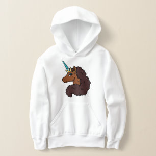 Afro Unicorn   Einzigartig Hoodie