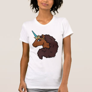 Afro Unicorn   Einzigartig T-Shirt
