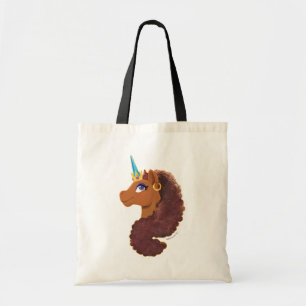 Afro Unicorn   Einzigartig Tragetasche