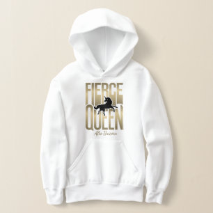 Afro Unicorn Fierce Queen Hoodie