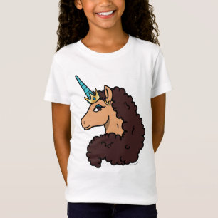 Afro Unicorn   Göttlich T-Shirt