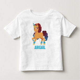 Afro Unicorn   göttliche Prancing Kleinkind T-shirt