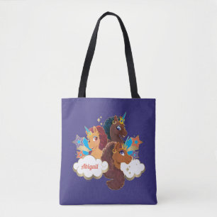 Afro Unicorn "Made of Magic" Trio Design Tasche